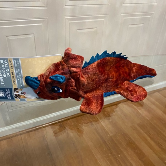 - AKC American Kennel Club Stuffing Free 15” Dog Toy Clinker & Squeaker - Picture 6 of 7